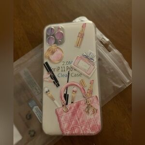 Stylish Pink Phone Case for iPhone 11 Pro Max NWT